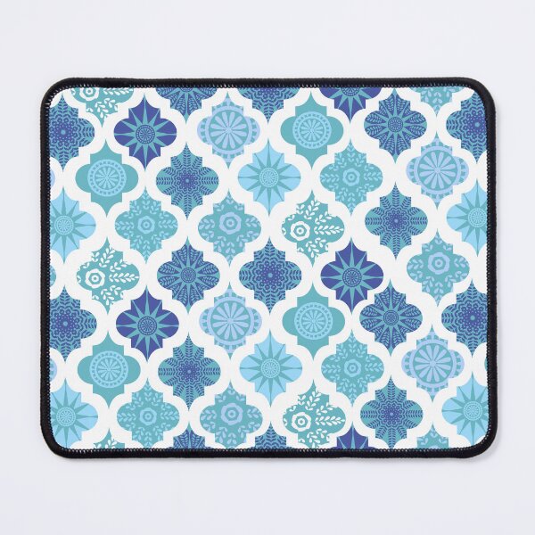 Item preview, Blue Moroccan Pattern - Moroccan coastal pattern designed and sold by findlost.