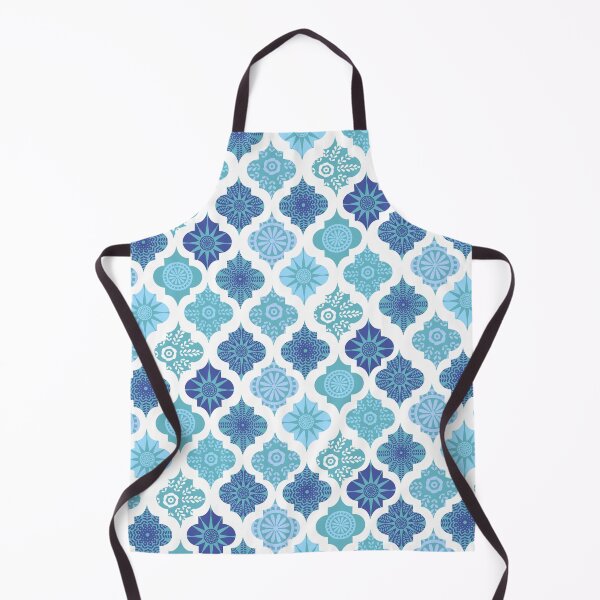 Item preview, Blue Moroccan Pattern - Moroccan coastal pattern designed and sold by findlost.