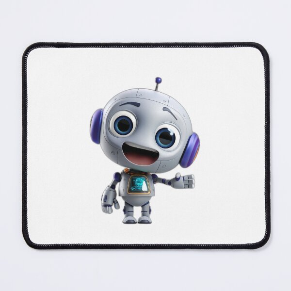 Item preview, Geary Bot™ Laughing with Joy — Happy Cute Robot designed and sold by Gearybot.