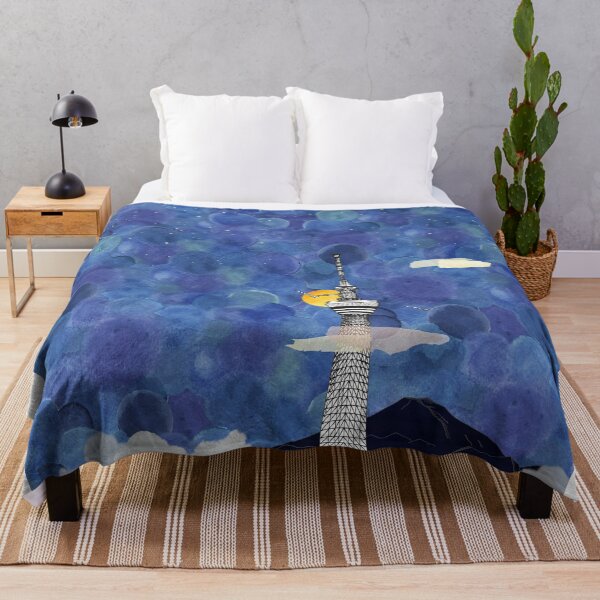 Item preview, Starry Night over Skytree Tokyo  designed and sold by ykillustrations.
