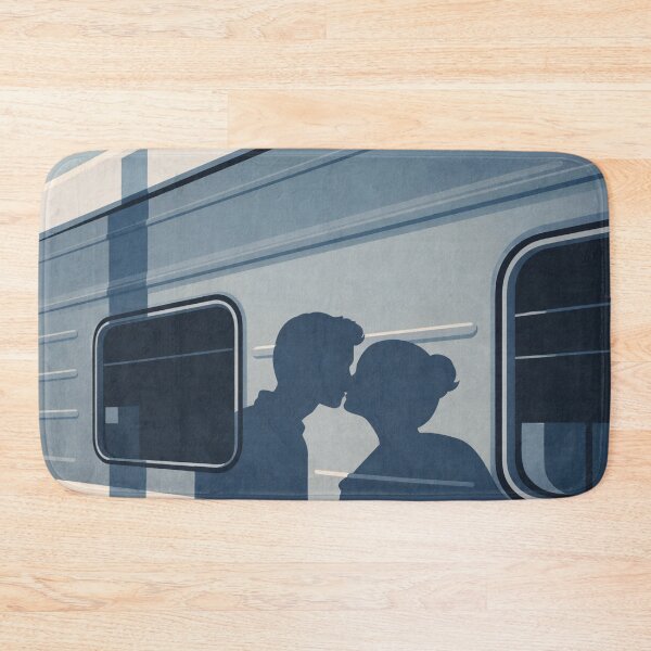 Item preview, Romantic Train Kiss Silhouette Aesthetic Love designed and sold by Creative_Canvas.