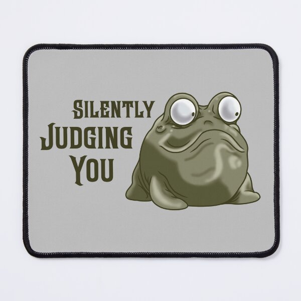 Item preview, Silently Judging You Frog designed and sold by GrungePanda.