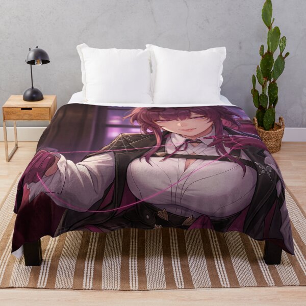 Item preview, Kafka // Honkai: Star Rail Illustration - Elegant Dark Anime Aesthetic Purple Gothic Art designed and sold by Astraphyllia.