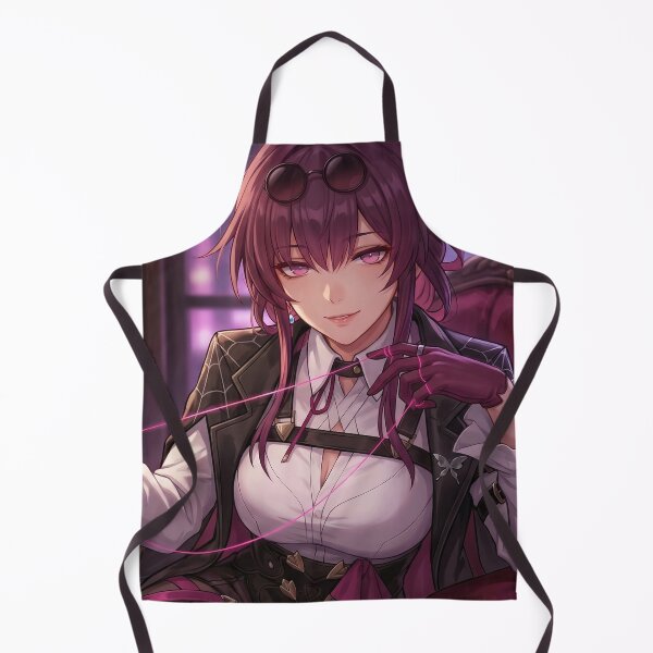 Item preview, Kafka // Honkai: Star Rail Illustration - Elegant Dark Anime Aesthetic Purple Gothic Art designed and sold by Astraphyllia.