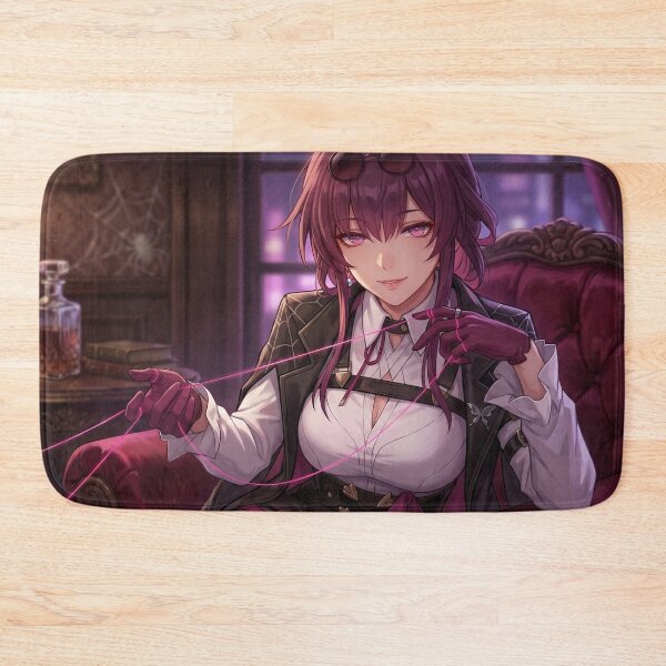 Item preview, Kafka // Honkai: Star Rail Illustration - Elegant Dark Anime Aesthetic Purple Gothic Art designed and sold by Astraphyllia.