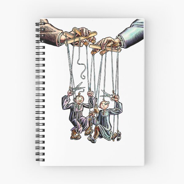 Item preview, judges as puppets, cutting the strings that control them designed and sold by LisaHaney.