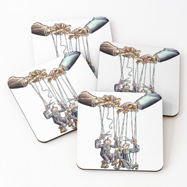 Item preview, judges as puppets, cutting the strings that control them designed and sold by LisaHaney.