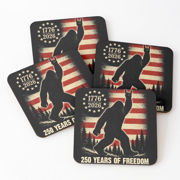 Item preview, 250 Years of Freedom Bigfoot Rock 1776-2026 designed and sold by will freed18.