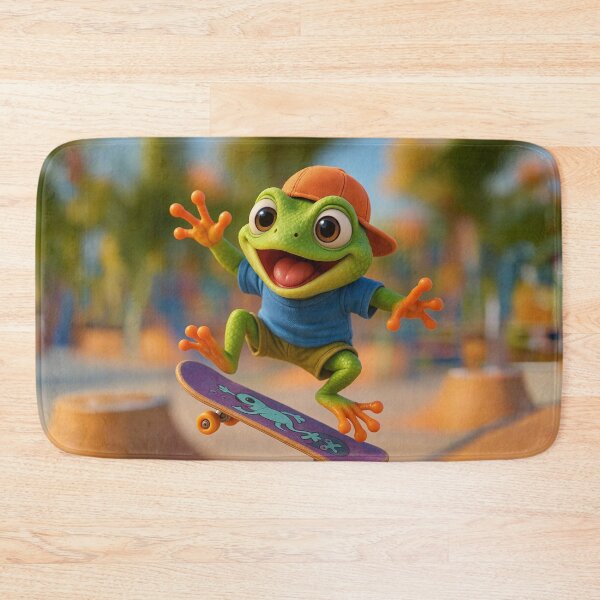 Item preview, Skater Tree Frog designed and sold by Sillytoe.
