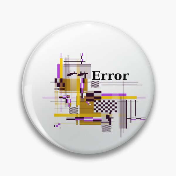 Item preview, Glitch style - error designed and sold by SimpleDesign111.