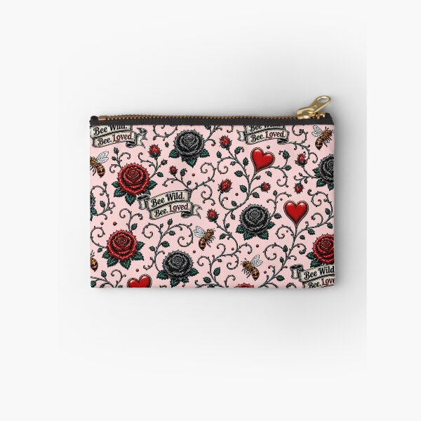 Item preview, Bee Wild. Be Loved. II | Romantic Busy Bee Gift | Mystic Patterns for Daily Heroes designed and sold by CraazyCrazyArt.