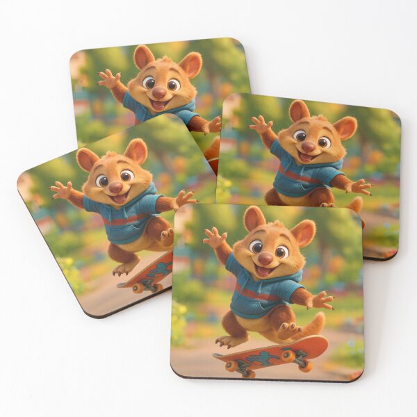 Item preview, Skater Tree Kangaroo designed and sold by Sillytoe.