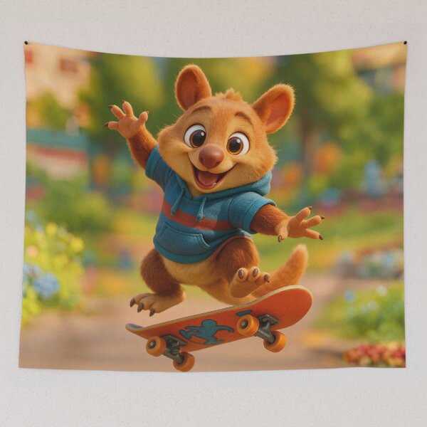 Item preview, Skater Tree Kangaroo designed and sold by Sillytoe.
