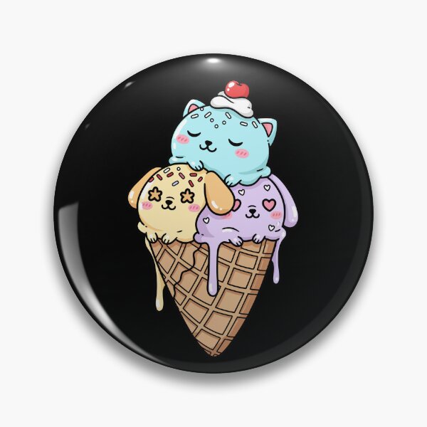 Item preview, Ice Cream Pet Party designed and sold by AnomaArt.