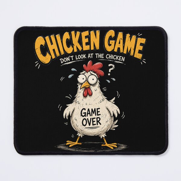 Item preview, Chicken Game Do not Look At The Chicken Funny Chicken Meme designed and sold by Kladhadredo.