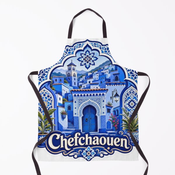 Item preview, Chefchaouen Morocco Blue City Decorative Pattern Travel Sticker designed and sold by Modefissi.