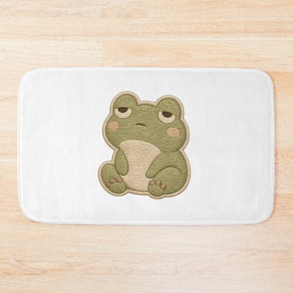 Item preview, Mentally Absent Frog Embroidery Patch Aesthetic Kawaii Art designed and sold by AMICO77.