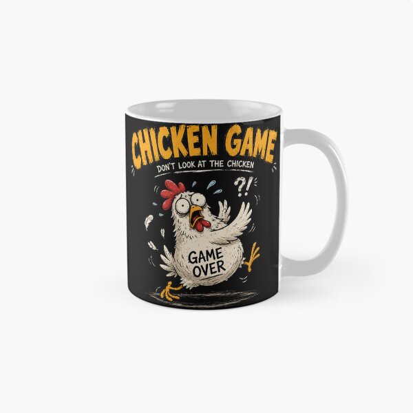 Item preview, Chicken Game Do not Look At The Chicken Funny Chicken Meme designed and sold by Kladhadredo.