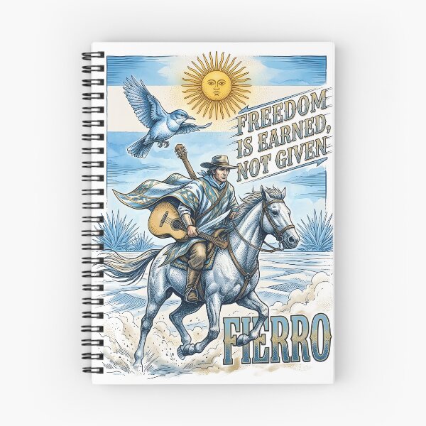 Item preview, Gaucho Martín Fierro con Caballo y Guitarra designed and sold by VoidAnimeStudio.