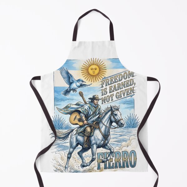 Item preview, Martín Fierro Gaucho with Horse and Guitar designed and sold by VoidAnimeStudio.