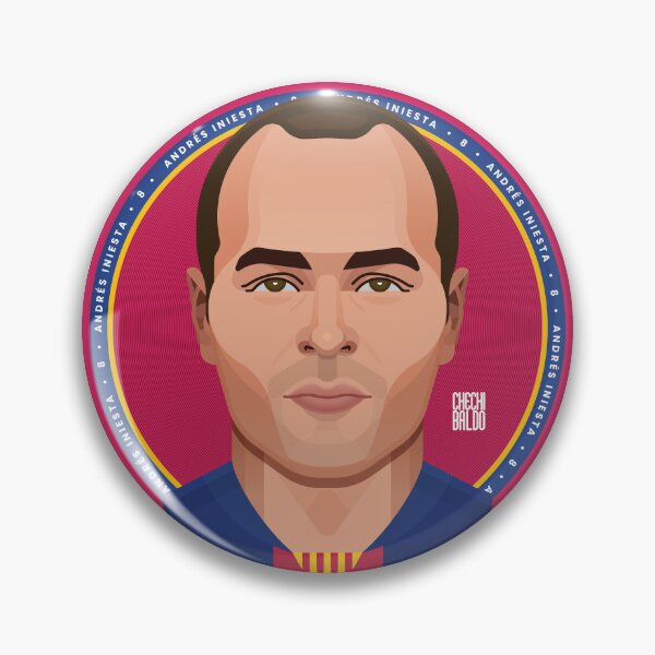 Item preview, Andres Iniesta | The genius of Fuentealbilla designed and sold by Chechibaldo.