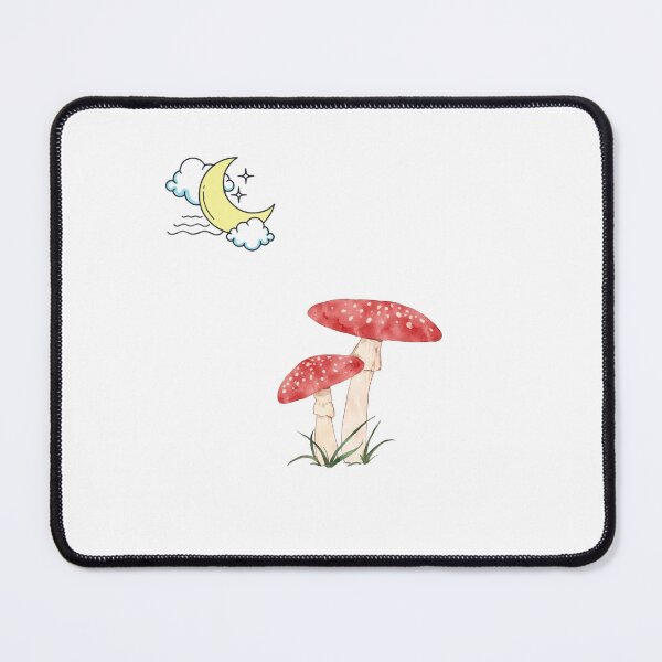 Item preview, Mushrooms and moon aestethics designed and sold by SimpleDesign111.