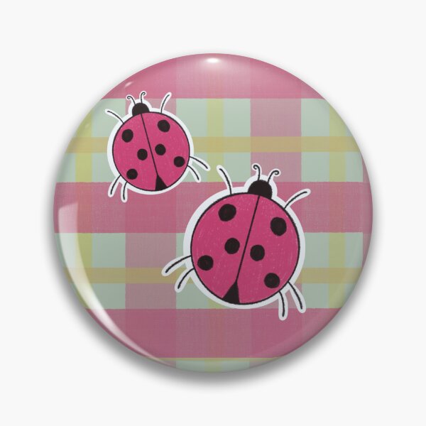 Item preview, Plaid Ladybug Doodle designed and sold by paigealayna.