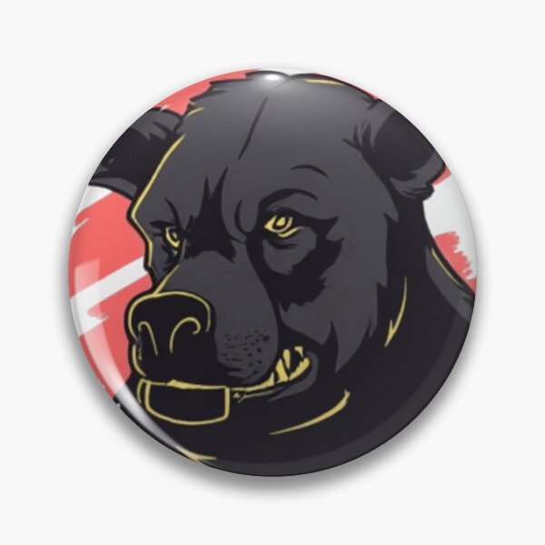 Item preview, Aggressive Guard Dog Head Strong Dog Lover Design Fierce Black Dog Security K9 Style designed and sold by Pochininki.