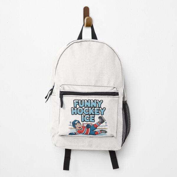 Item preview, Oops! Just Chilling: Funny Falling Ice Hockey Player designed and sold by KSz2026.