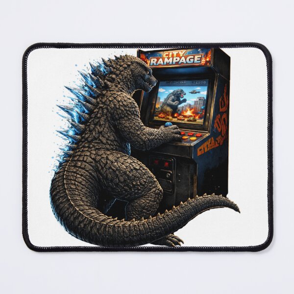 Item preview, Retro Arcade Kaiju Monster Gaming Edition designed and sold by Studio SoulShine.