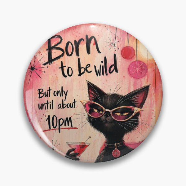 Item preview, Sassy Cat Funny With Pink Shades designed and sold by VFWChuck.