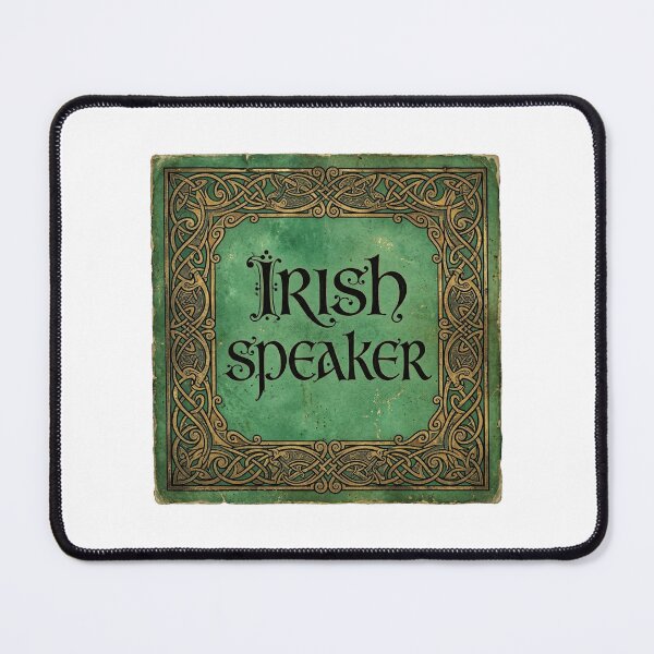 Item preview, Irish Speaker Vintage Celtic Heritage Art designed and sold by DuckOddity.
