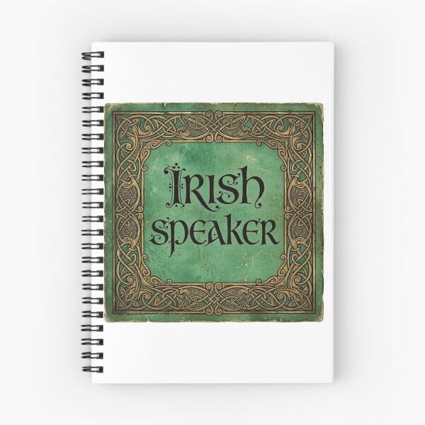 Item preview, Irish Speaker Vintage Celtic Heritage Art designed and sold by DuckOddity.