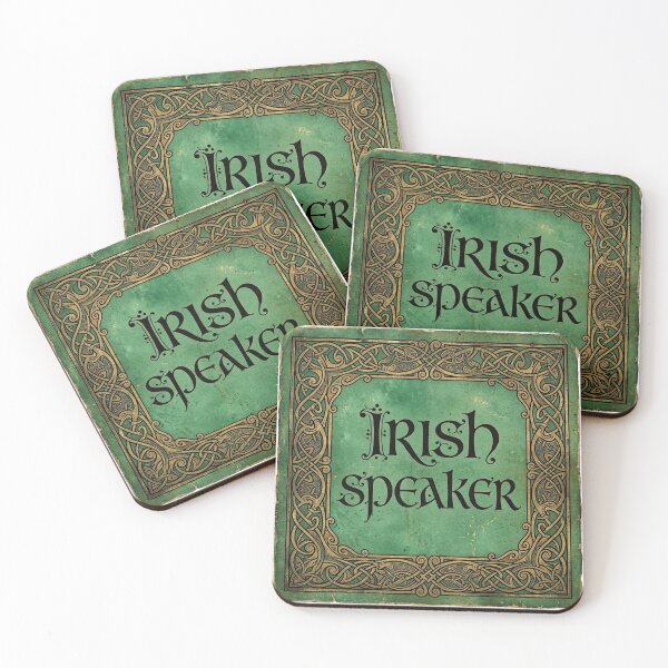 Item preview, Irish Speaker Vintage Celtic Heritage Art designed and sold by DuckOddity.