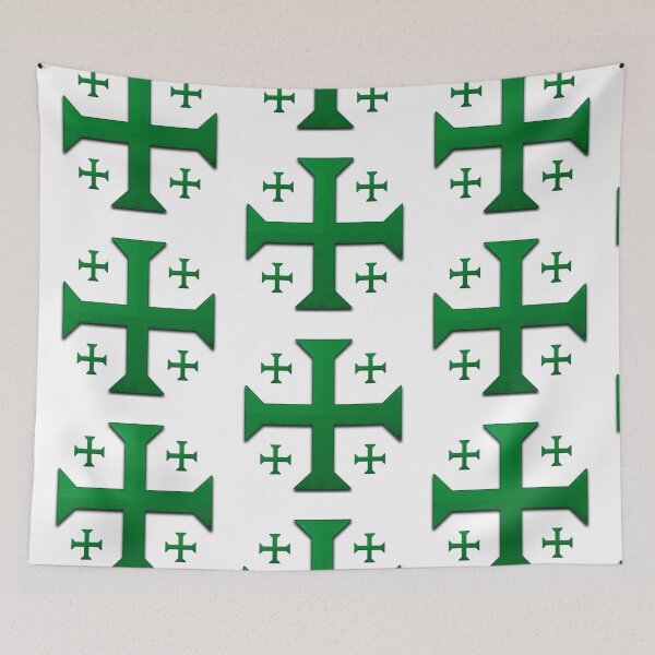 Item preview, Templar Cross Green designed and sold by Normbot2000.