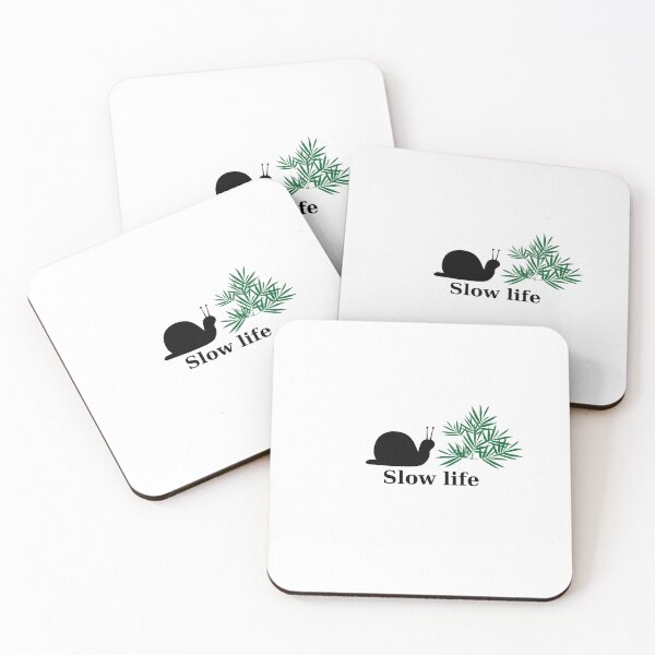Item preview, Funny and cute message - slow life designed and sold by SimpleDesign111.