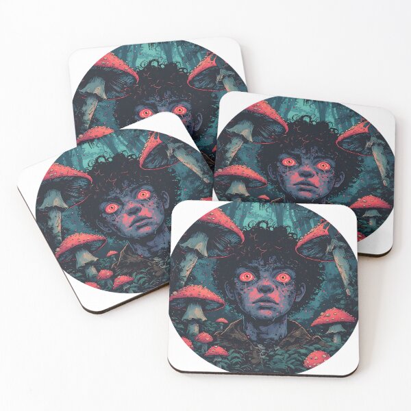Item preview, The Mushroom Trip - Psychedelic Dark Art designed and sold by creativepers.