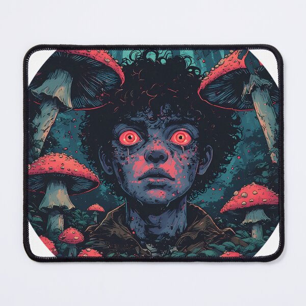 Item preview, The Mushroom Trip - Psychedelic Dark Art designed and sold by creativepers.