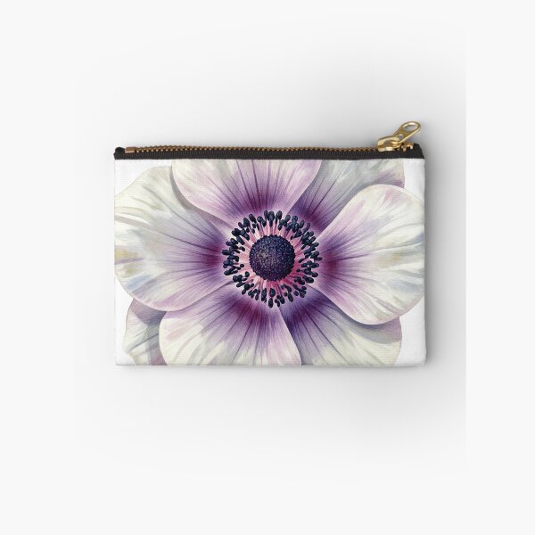 Item preview, elegant Purple Windflower in bloom designed and sold by Mia's Menagerie.