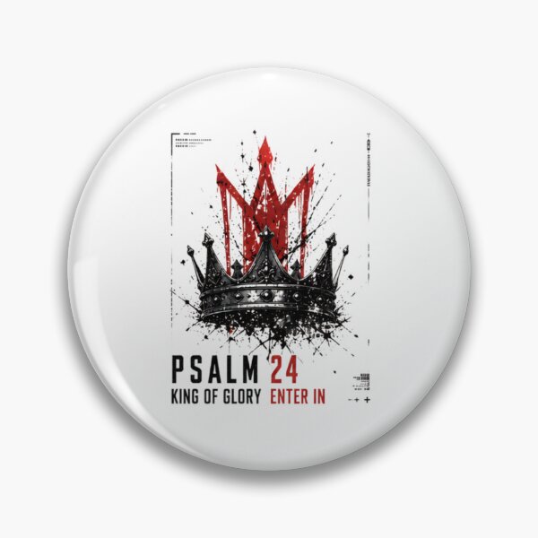 Item preview, Psalm 24 | King of Glory Enter In – Bloody Crown designed and sold by Faithloveshop.