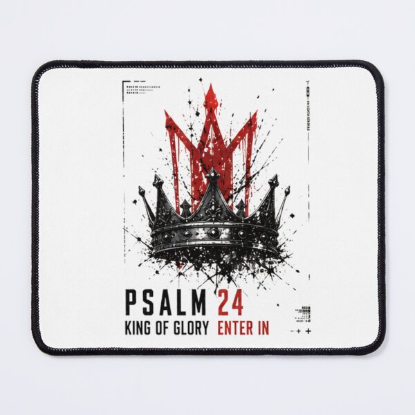 Item preview, Psalm 24 | King of Glory Enter In – Bloody Crown designed and sold by Faithloveshop.