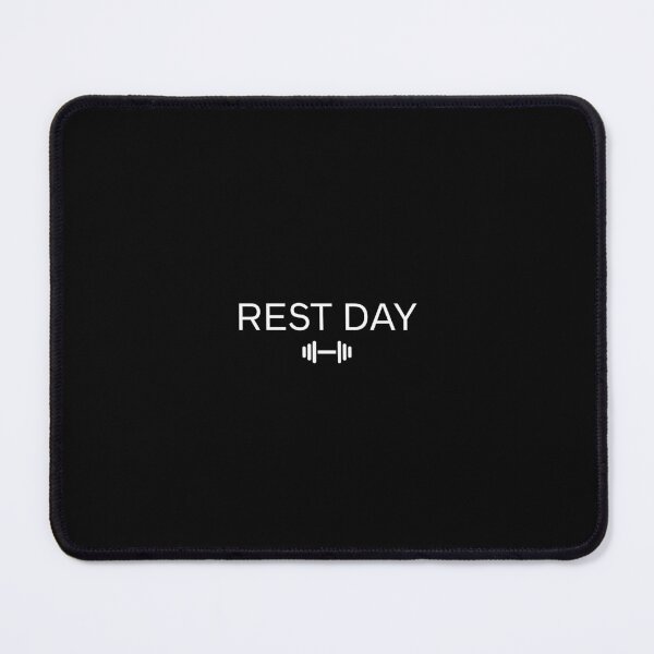 Item preview, Rest Day – Funny Gym Meme Workout Minimalist Design designed and sold by SOFWIN.