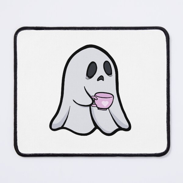 Item preview, Cute Coffee Ghost Aesthetic Sticker designed and sold by CosmicTrail.