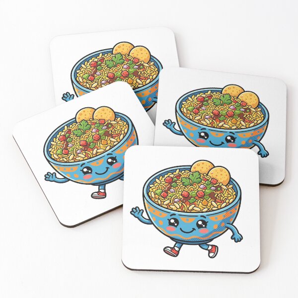 Item preview, Bhel Puri Cute Kawaii Snack designed and sold by DuckOddity.