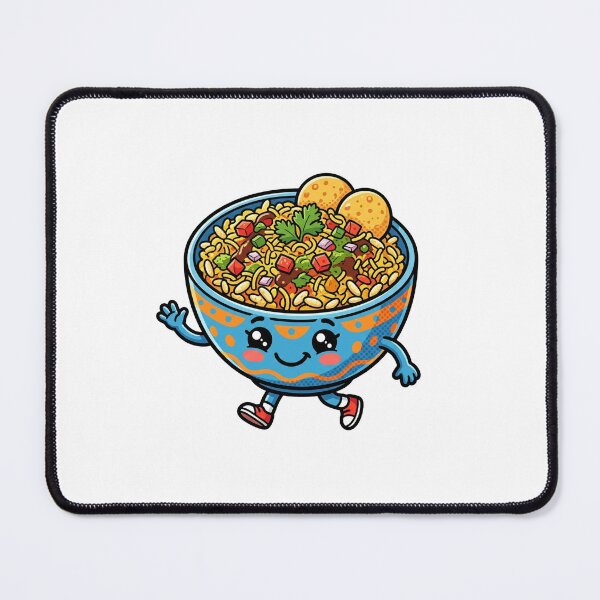 Item preview, Bhel Puri Cute Kawaii Snack designed and sold by DuckOddity.