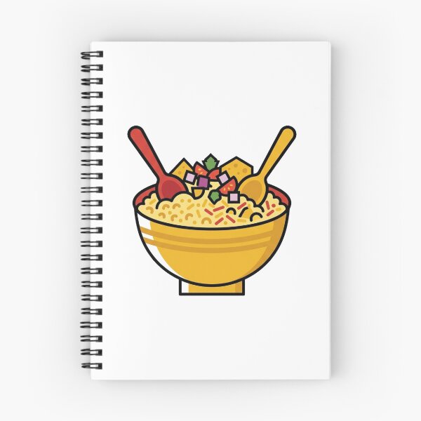 Item preview, Bhel Puri Modern Minimalist Food Graphic designed and sold by DuckOddity.