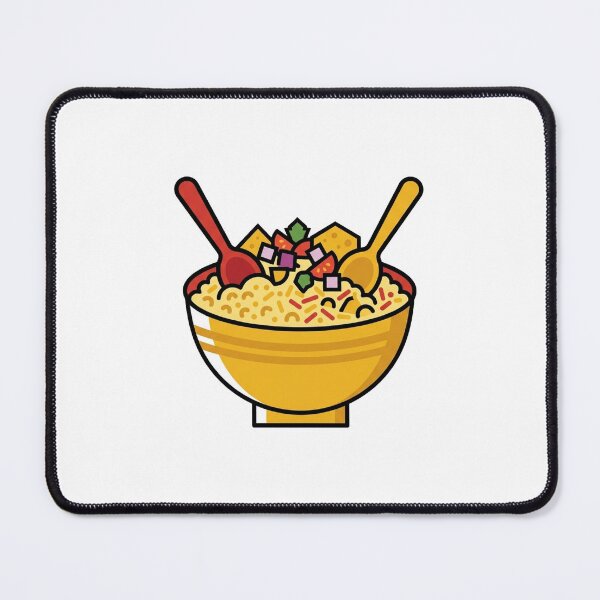 Item preview, Bhel Puri Modern Minimalist Food Graphic designed and sold by DuckOddity.