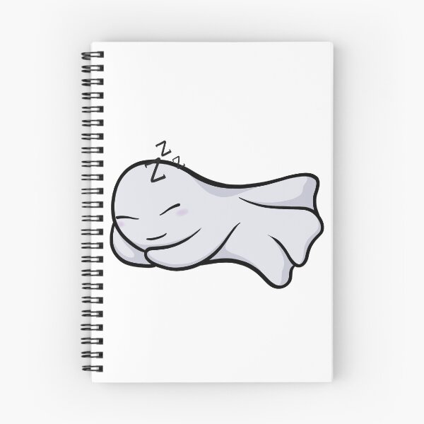 Item preview, Cute Sleepy Ghost Sticker designed and sold by CosmicTrail.