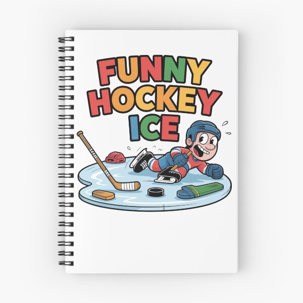 Item preview, Funny Cartoon Hockey Wipeout designed and sold by KSz2026.