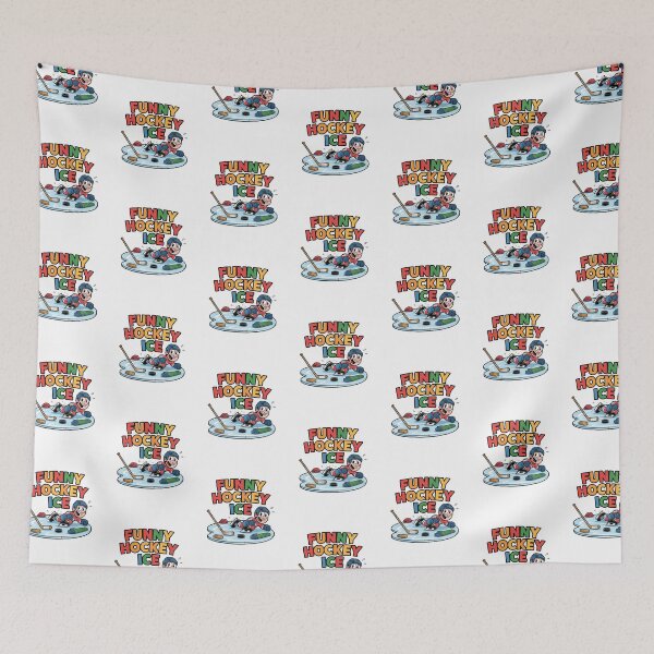 Item preview, Funny Cartoon Hockey Wipeout designed and sold by KSz2026.
